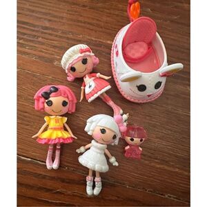 LALALOOPSY mini doll, vehicle bundle 5 pcs  B701 12374